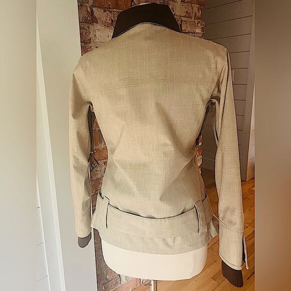 Women’s Holden Outerwear Ski Snowboard Jacket Belted Beige Brown Size M … - Picture 3 of 7